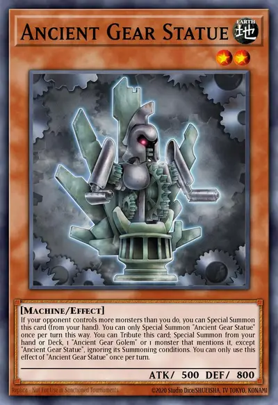 Ancient Gear Statue